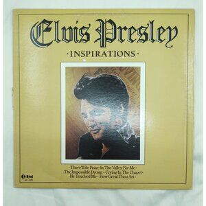 Elvis Presley – Inspirations LP K-Tel NC539 1970s Compilation Vinyl VG
